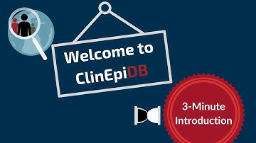 3-Minute Introduction to ClinEpiDB