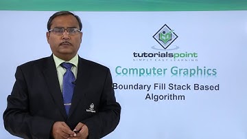 Boundary Fill Stack Based Algorithm