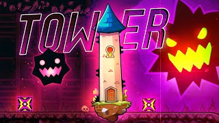 Geometry Dash 2.2 The Tower All Levels 100% [All Coins]