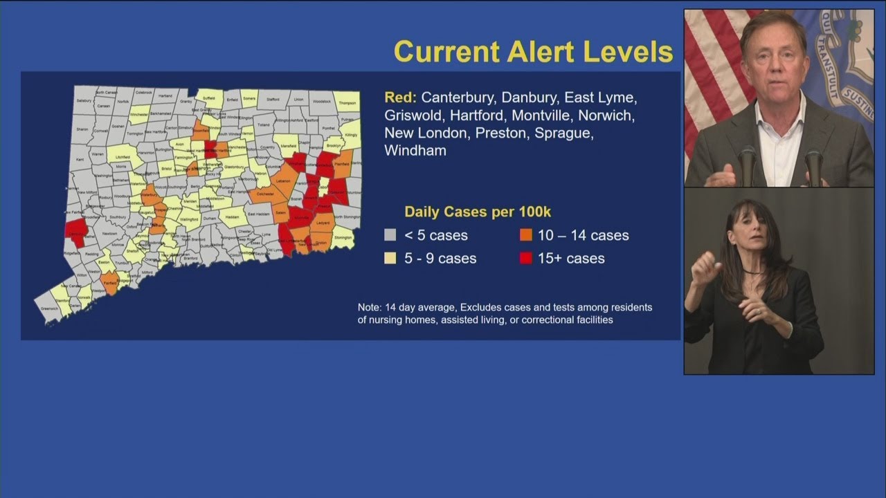 NEWS CONFERENCE: 11 cities, towns in 'red alert' system