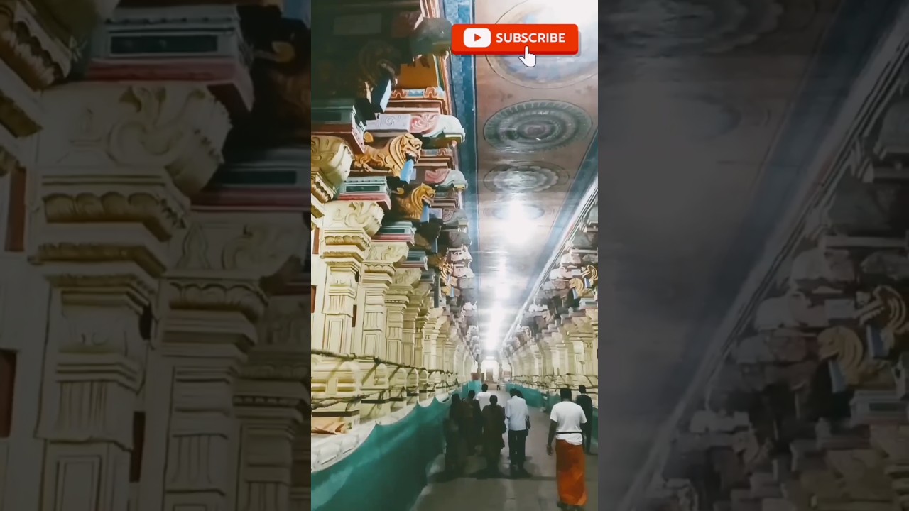 Rameshwar Temple corridor.               