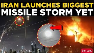 Iran War LIVE: IRAN UNLEASHES 'HELLFIRE' On Israel | Jerusalem Quakes Under Iranian Storm |Tehran