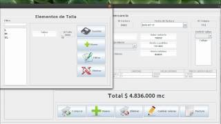 Sistema de inventarios en java