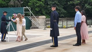 D.C Tomb Of The Unknown Soldier Ceremony