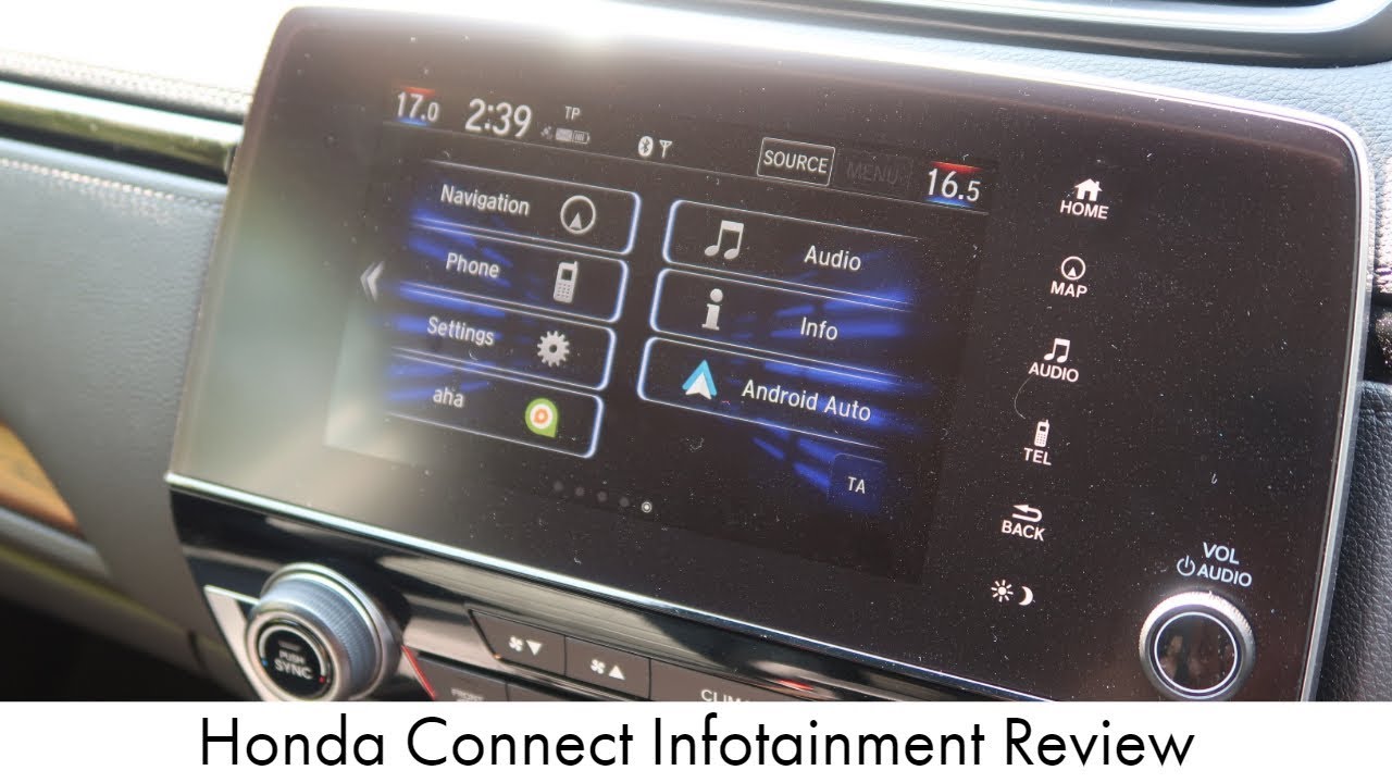 Honda Connect Infotainment Review - YouTube