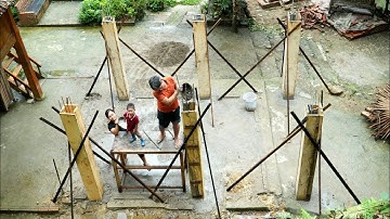 Full video: 45 days labor and initial step begin kitchen renovation - Chúc Tòn Bình