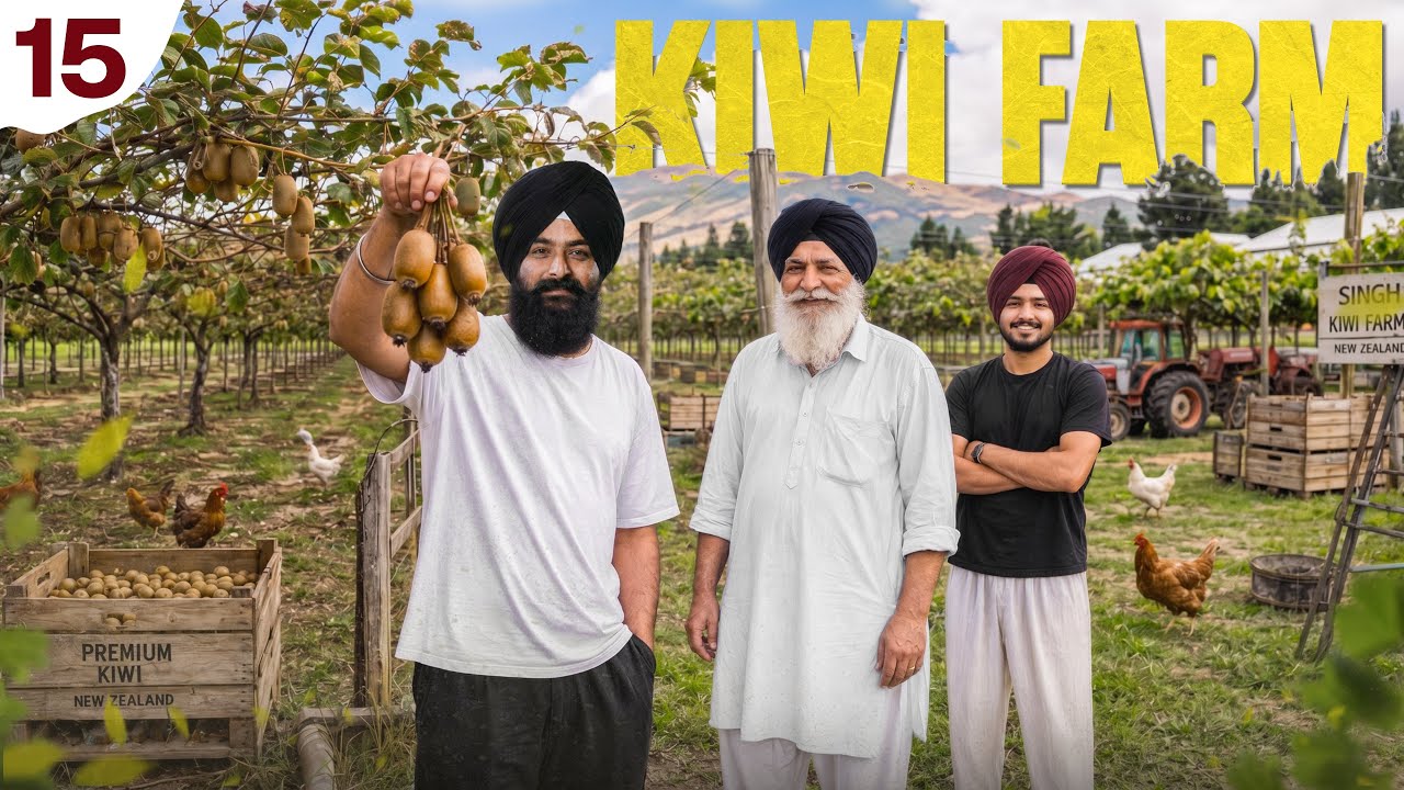 ਨਿਊਜ਼ੀਲੈਂਡ ਦੇ ਦੇਸੀ ਪੰਜਾਬੀ ਕਿਸਾਨ💪Kiwi Farm in Newzealand🇦🇺