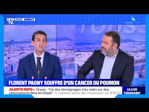 Intervention du Dr Alain Toledano sur BFM TV suite à l'annonce du cancer du poumon de Florent Pagny