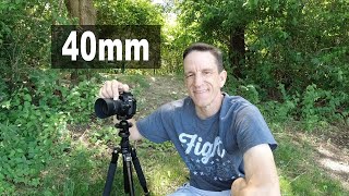 Great Lens (40mm)  Field Test and Review (demo w/ Nikon D3400)