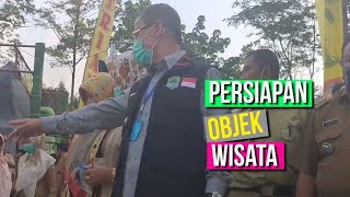 Persiapan Pembukaan Objek Wisata, Bupati Majalengka Karna Sobahi Tinjau Sejumlah Lokasi
