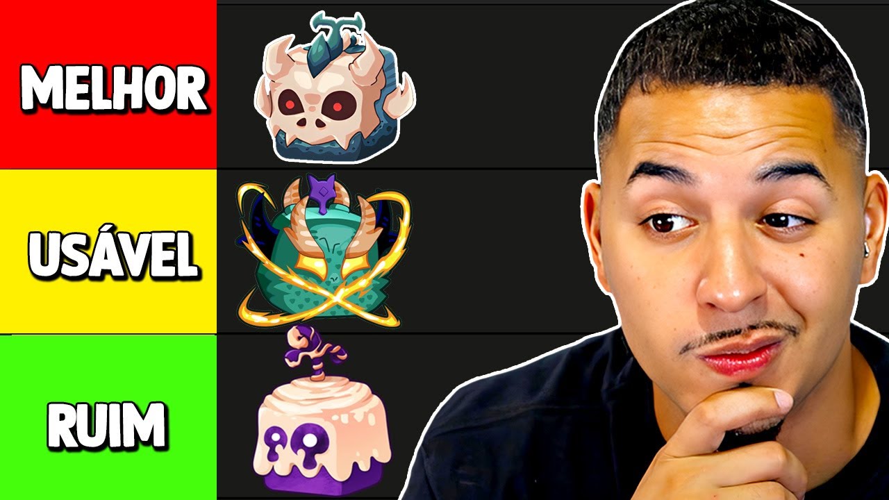 TIER LIST DAS MELHORES E PIORES FRUTAS PRA PVP NO BLOX FRUITS 🔥