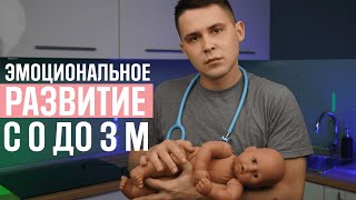 Эмоциональное развитие ребенка 0-3 месяца