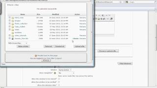 Moodle: Uploading a file