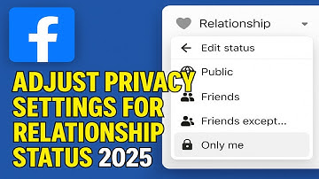 Facebook (How To Adjust Privacy Settings For Relationship Status in 2025)