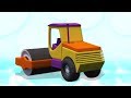 rol jalan | formasi untuk anak | 3d kendaraan | Road Roller | Kids Channel Indonesia | Lagu Anak
