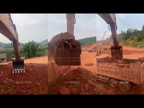 How To Excavators Load Soil Onto Trucks Professionally P1749