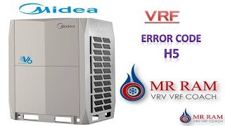 Midea VRF ERROR CODE H5 (ENGLISH)