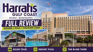 Harrah’s Gulf Coast Biloxi Review 2026 | Room Tour, Pool & The Blind Tiger