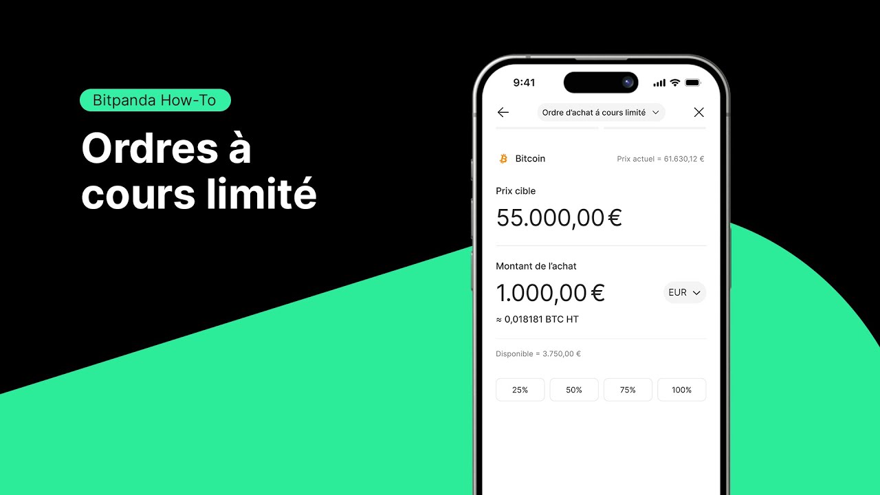 Comment utiliser ordres à cours limité