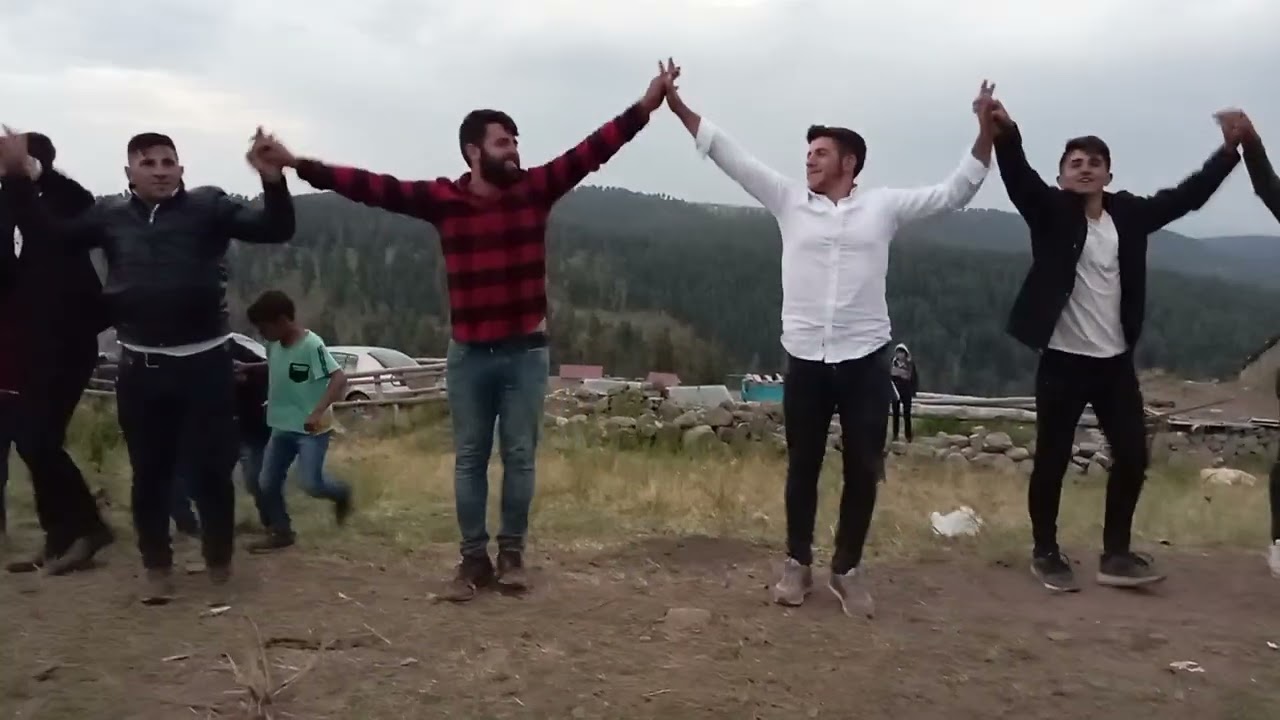 Erzurum Şenkaya atyolu koyü Hüseyin ve nazarın düğünü