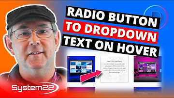 Divi Theme Image To Text Radio Button to Dropdown Text On Hover 👍👈👈