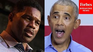 Obama Makes Fun Of Herschel Walker's Vampire/Werewolf Comments