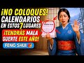 SI Quieres Buena Suerte en 2026, NO CUELGUES tu Calendario en Estos 7 LUGARES - Feng Shui