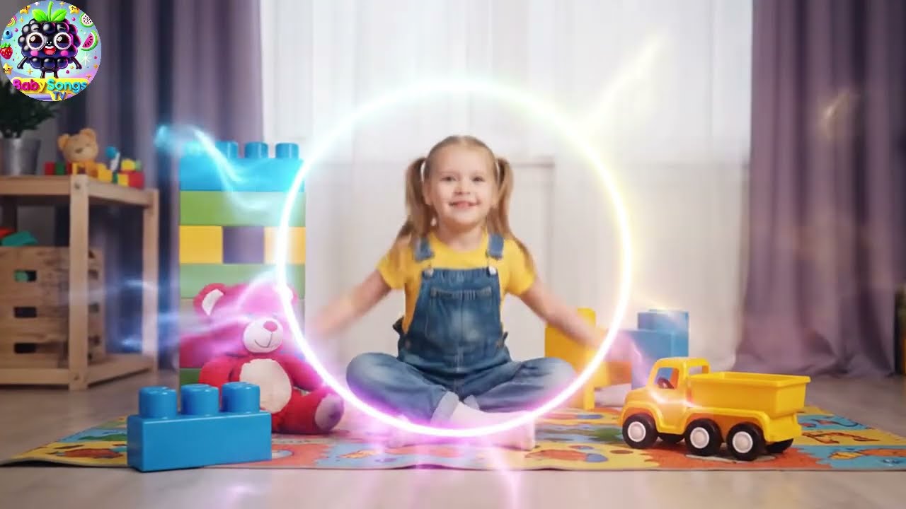 Cliquez sur le cercle souriant ! | Comptine Interactive | Chanson Française | Couleurs et Jeu