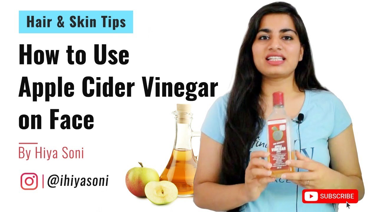 How to use APPLE CIDER VINEGAR FOR FACE | Natural Cleanser |No marks |No Acne Scars | 100%