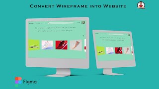 Convert Wireframe into webite | Figma | Intraction