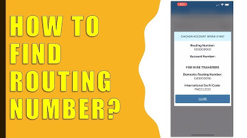 How to Find Routing Number on PNC App?