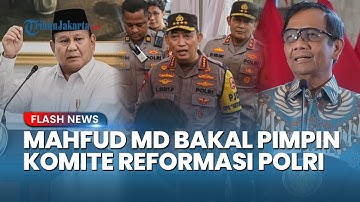 Mahfud MD Pimpin Komite Reformasi Polri Bareng 8 Tokoh, Istana Tegaskan: Tak Sama dengan Kapolri!