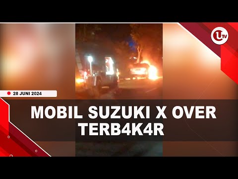 MOBIL X OVER TERBAKAR DI JALAN AISYAH SULAIMAN TANJUNGPINANG | U-NEWS