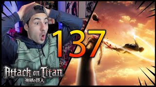 THE POWER OF FRIENDSHIP PREVAILS | Attack on Titan Shingeki no Kyojin Chapter 137 Reaction & Review