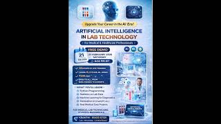 Use of Artificial Intelligence in Medical/Clinical Lab Technology