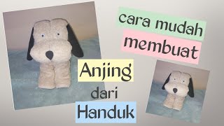Cara Membuat Anjing Dari Handuk Untuk Hantaran Pernikahanseserahan