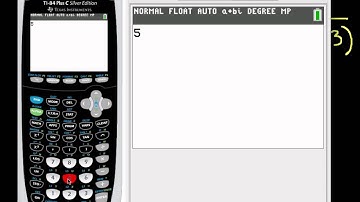 Computations with complex numbers using a TI 84