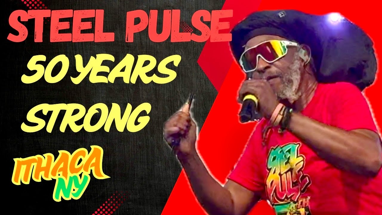 THE LEGENDARY #steelpulse @ITHACA Reggae Fest 2025
