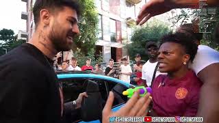 Bulgarian Fan Kisses Speed On The Lips