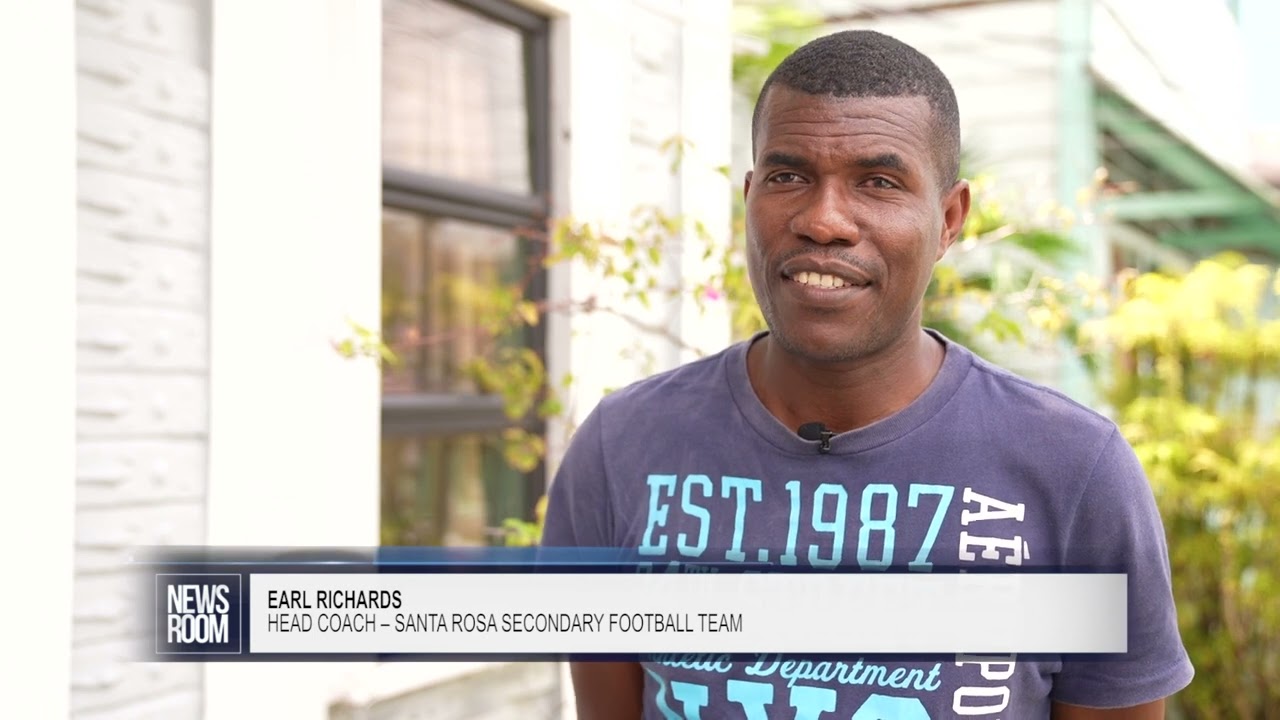 GUYANA NEWS ROOM – HINTERLAND REGIONS HAVE TALENT – SANTA ROSA’S FOOTBALL COACH