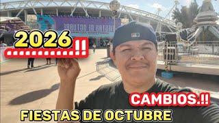 Fiestas de octubre 2026 (así son los cambios que hay )