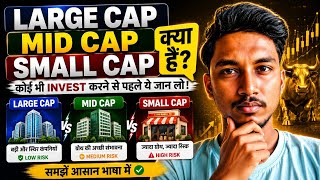 Mutual Fund Me Large Cap Midcap Or Small Cap Kya Hai ? / Large Cap Vs Midcap Vs Small Cap