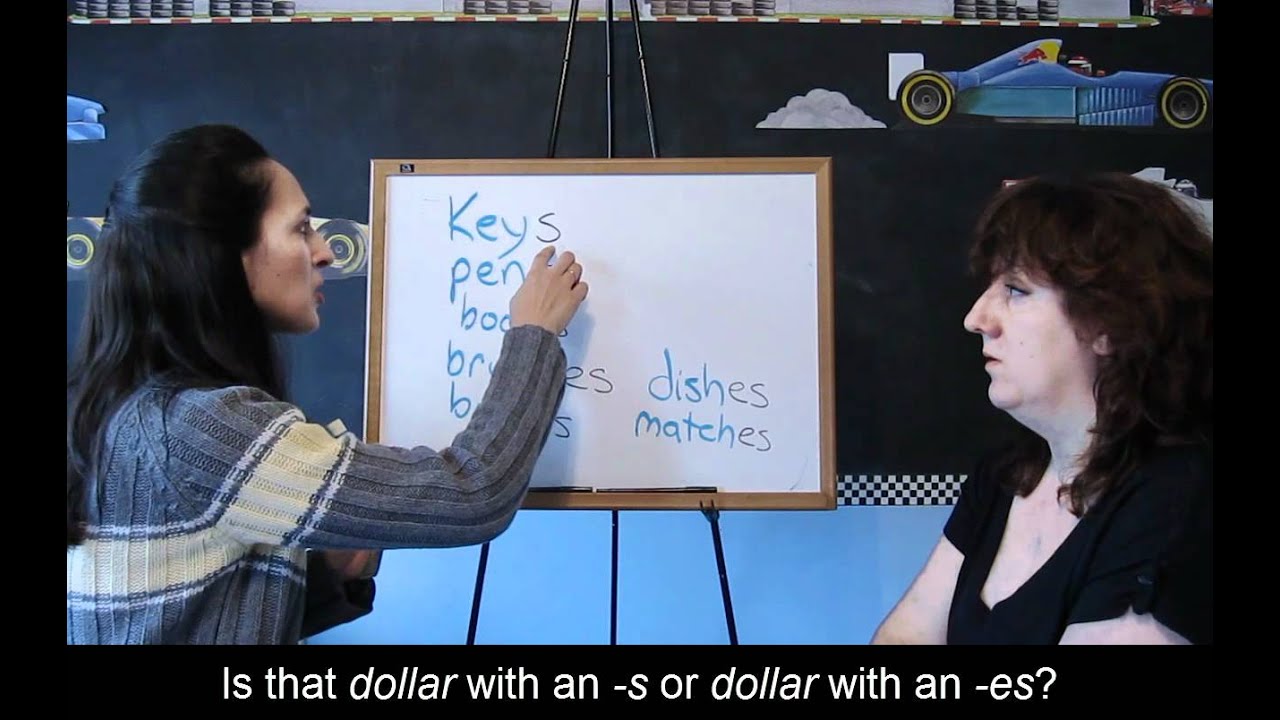 Lesson 30 - Plural Nouns - Learn English with Jennifer basic english 本