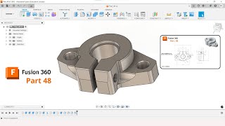 Fusion 360 Tutorial 3D Modeling Part 48