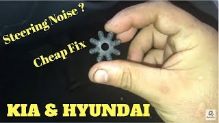Kia or Hyundai Steering Wheel Noise/Clunk
