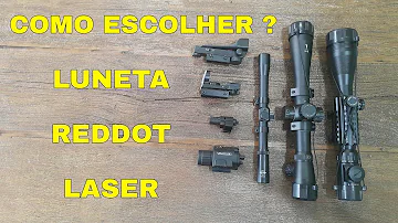 Qual mira E a Red Dot?