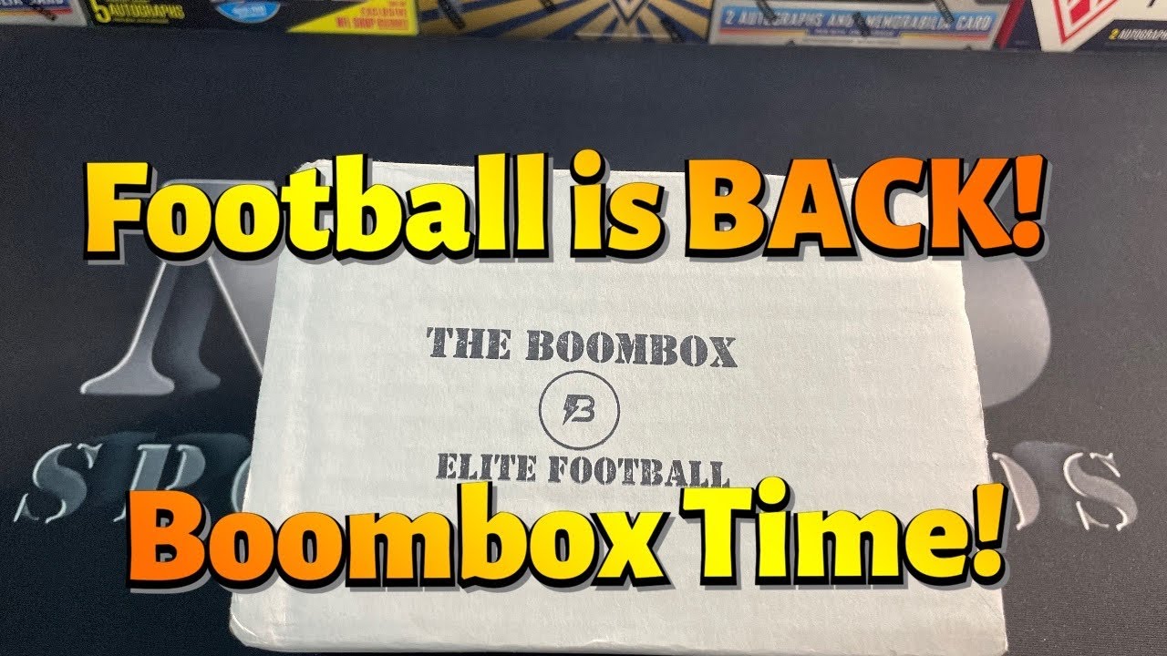 The Boombox Elite Football Box September 2022 YouTube