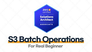 AWS SAA - 2.3. S3 암호화-SSE, S3 Batch Operations (★★☆)