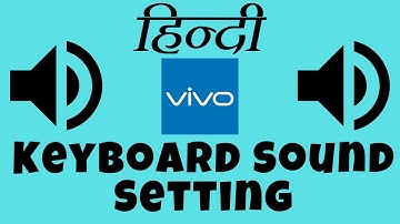 Vivo Keyboard Sound Setting | How To Turn On/Off Keyboard Typing Sound In Vivo 2023 #LAtest