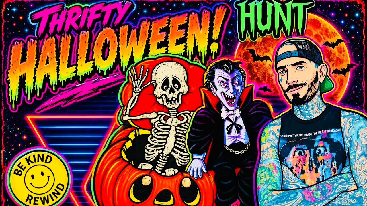 Thrift Store Halloween 🎃 Shopping 2026 | Treats From The Past 
